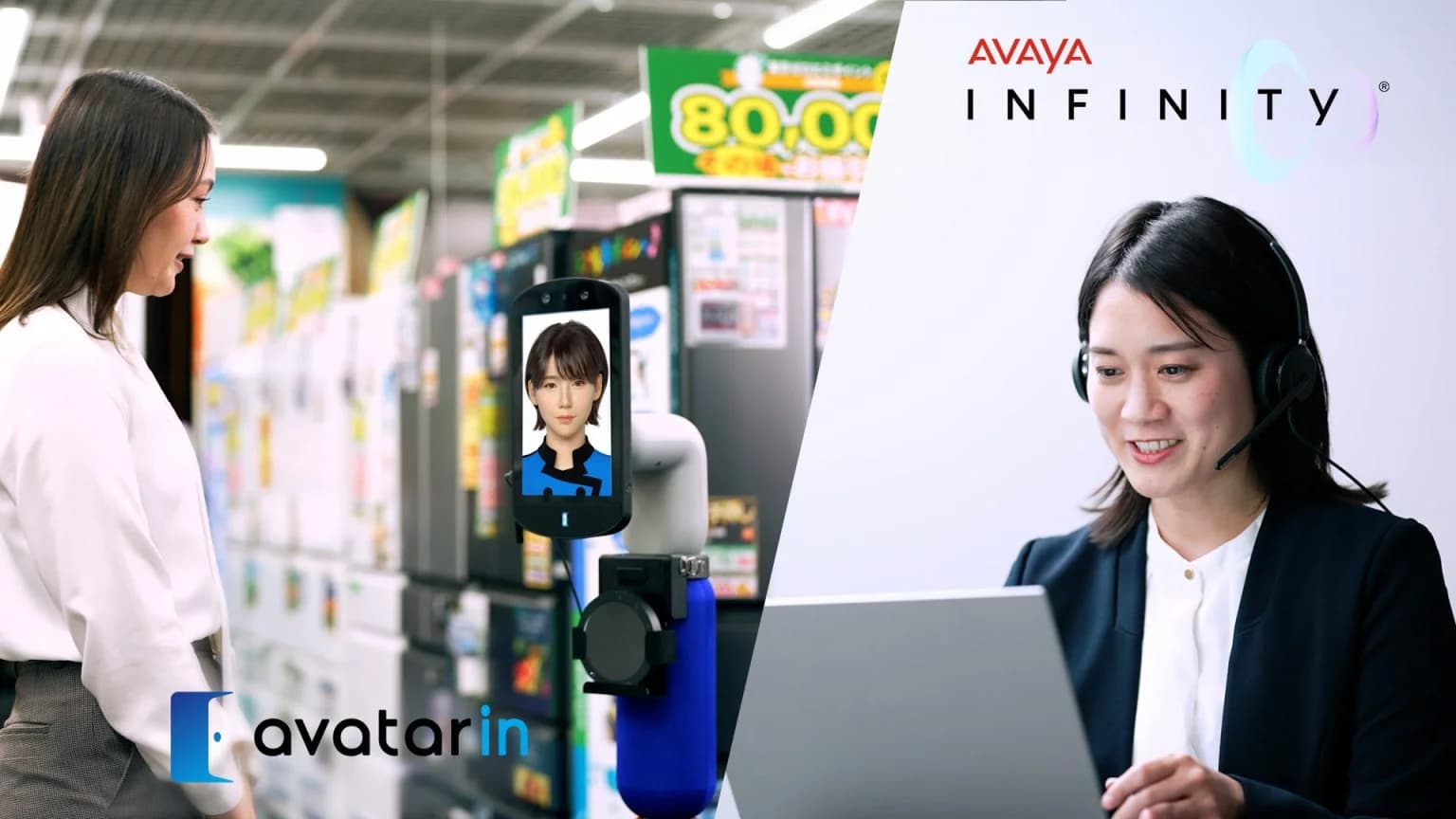 Avaya and Avatarin Join Forces to Bring AI-Powered Customer Service to Retail Stores and Airports