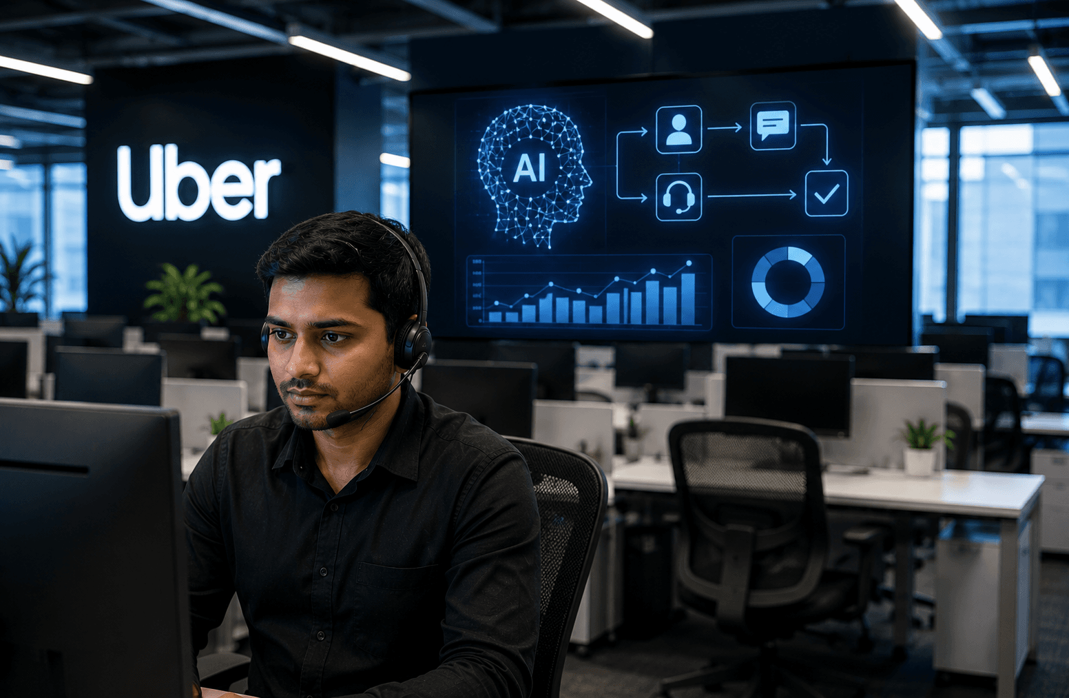 Uber Cuts 10% of Customer Service Jobs as AI Takes Over: What It Means for Remote Workers