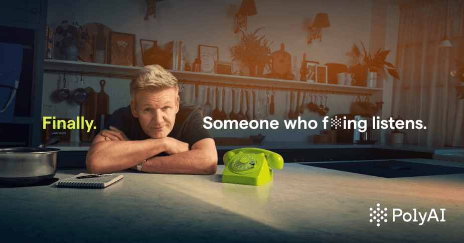 Gordon Ramsay and PolyAI Campaign