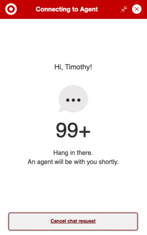 Target Live Chat