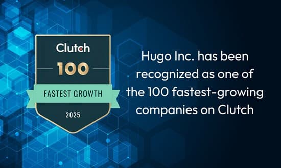 Hugo Inc. Named 2025's Fastest-Growing Customer Service BPO by Clutch