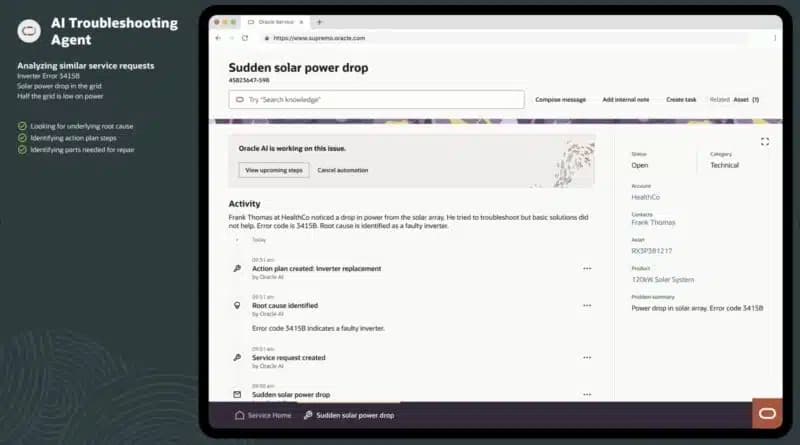 AI agents provide assistance to service representatives