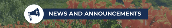 News & Announcements Banner