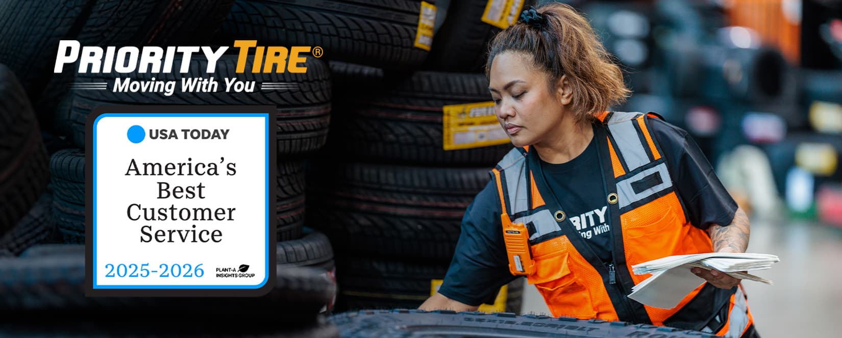Priority Tire Wins USA Today's Best Customer Service Award Again: What Makes Them Stand Out?