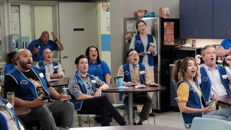 Superstore workplace scenes