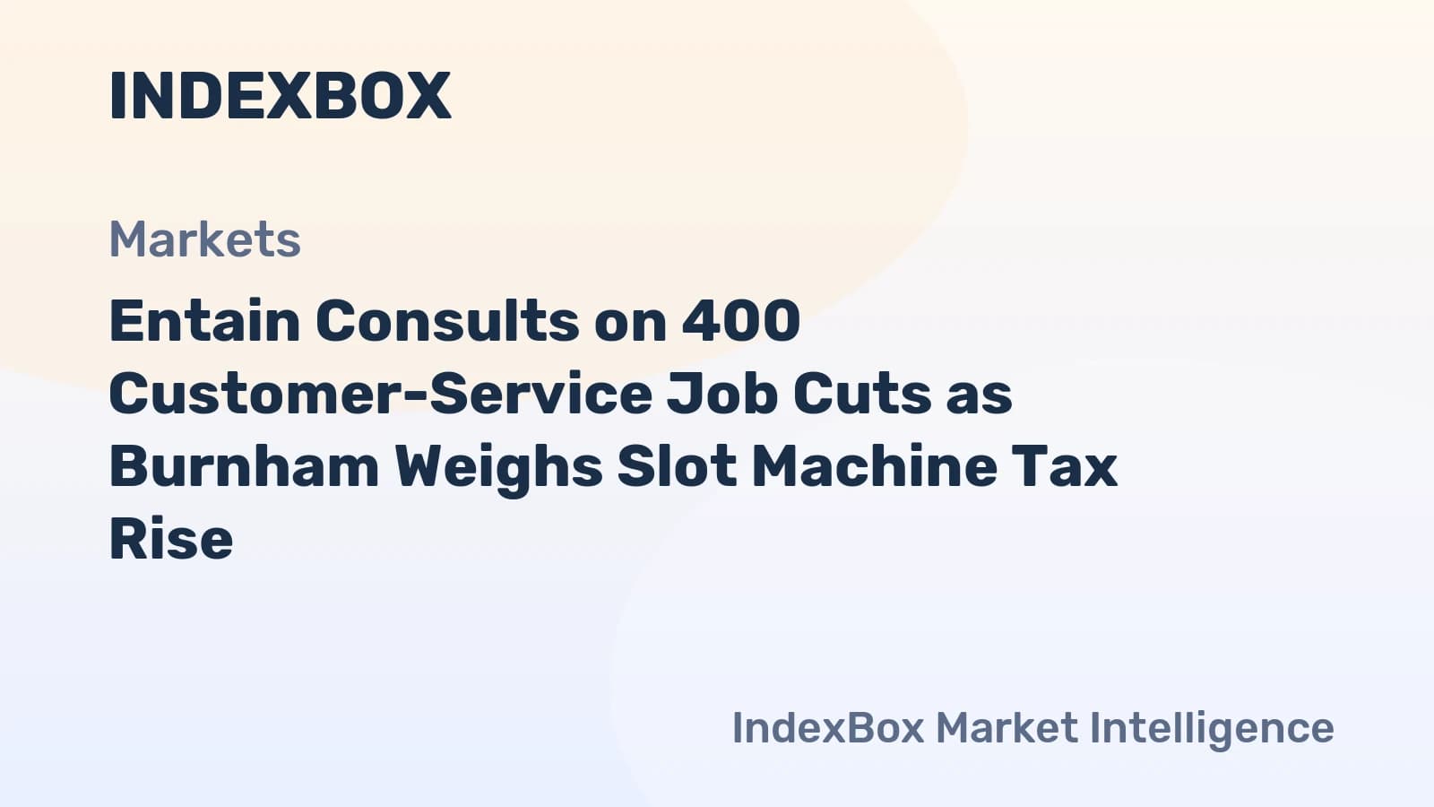 Entain Cuts 400 Jobs: The Real Impact of Burnham’s Proposed Slot Tax on Customer Service Roles