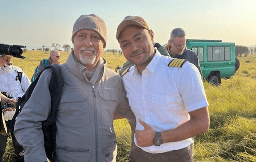 Nazir Hirji in Tanzania